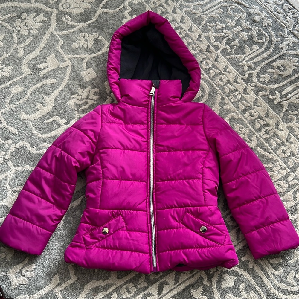 Hawke & Co Magenta pink winter coat size 4T